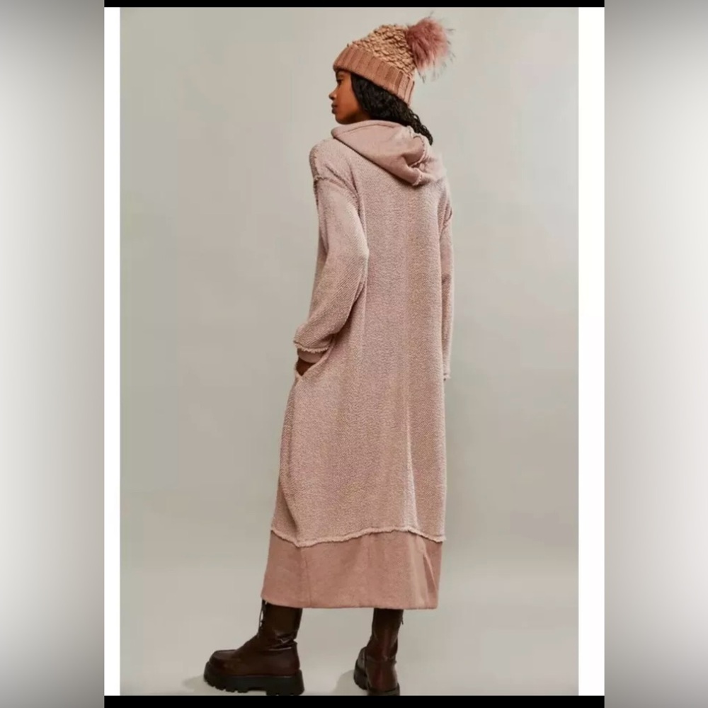 Free People Pink Midi Dress